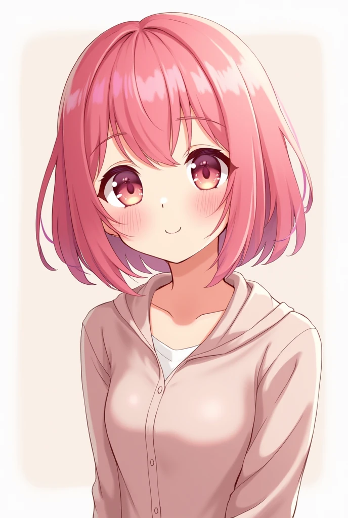 Character sheet , Girl , pink hair