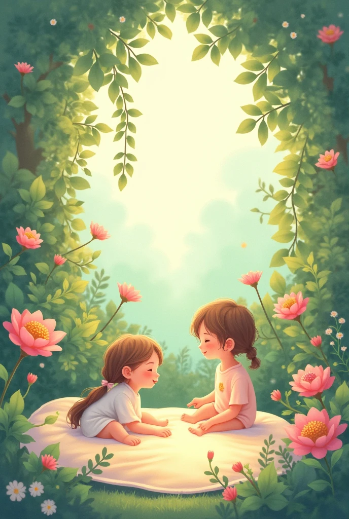 pastel tones,Light style,cozy calm,nature,warm and comfortable,garden,Beauty