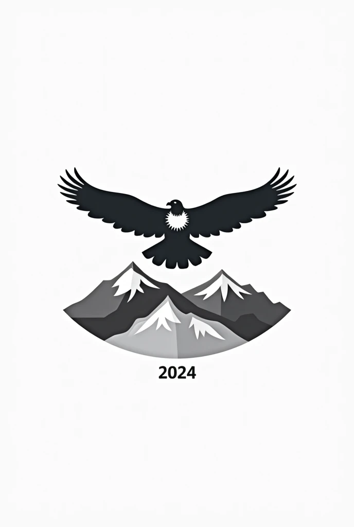 SIMPLE LOGO Mendoza 2024 mountain cóndor