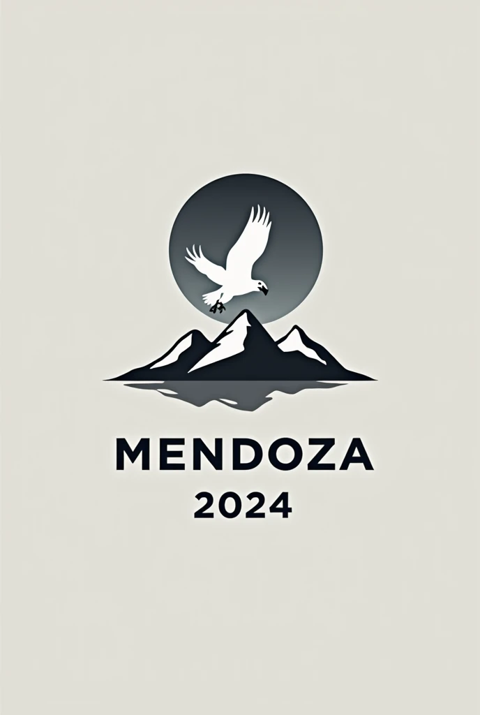 SIMPLE LOGO Mendoza 2024 mountain cóndor