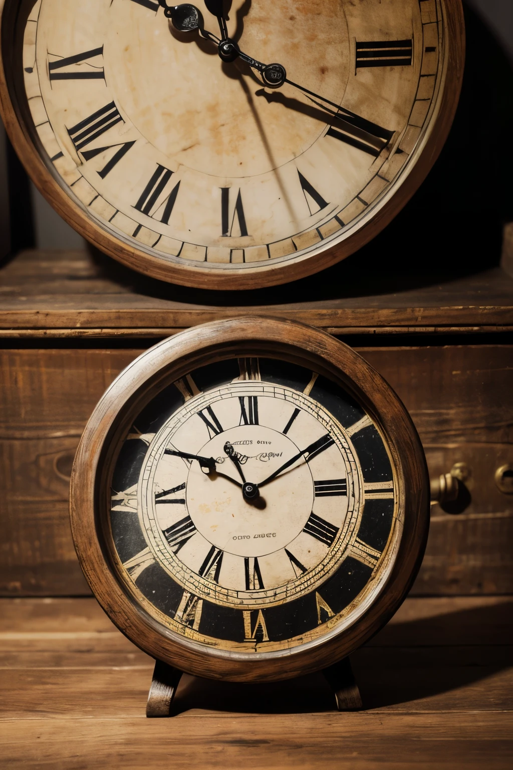 old round clock