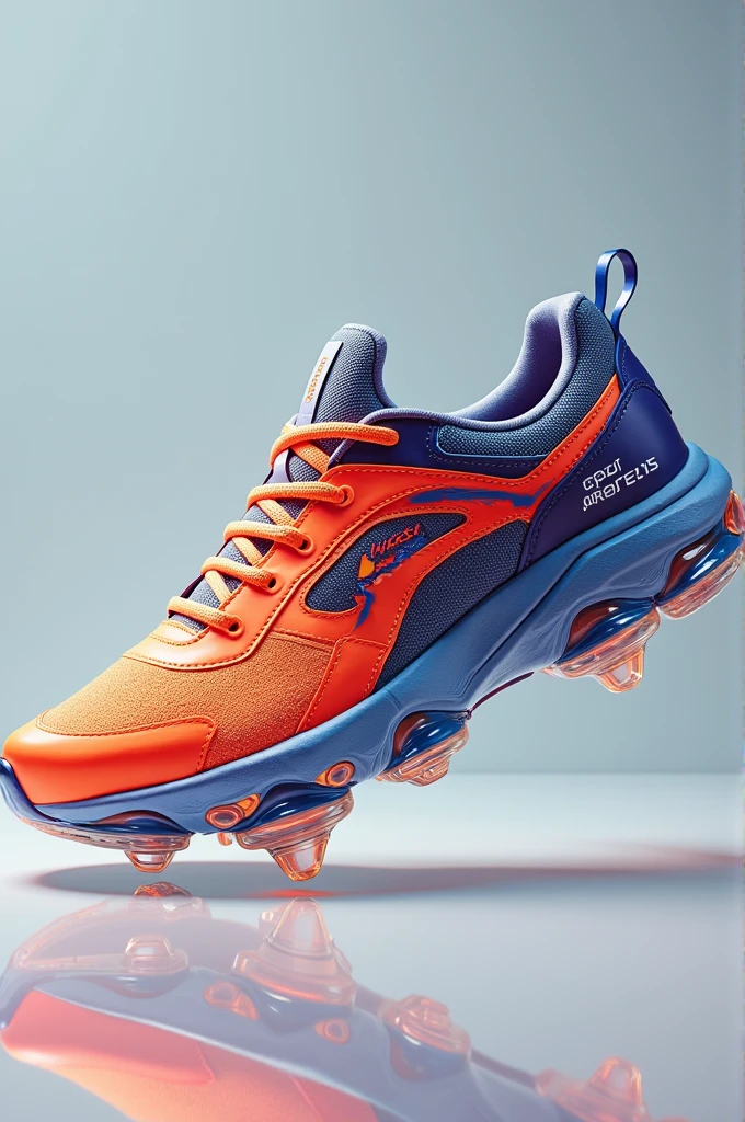 Advertisement for sports shoes with the gestalt principle of proximity