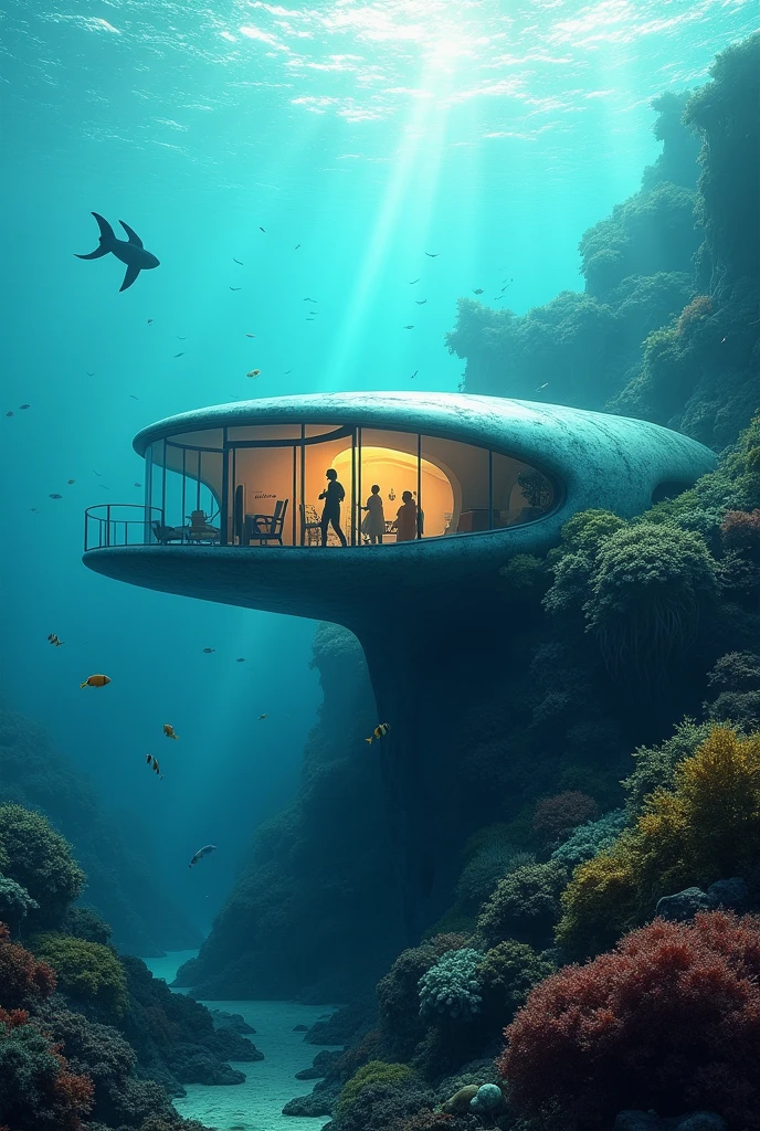house under the sea