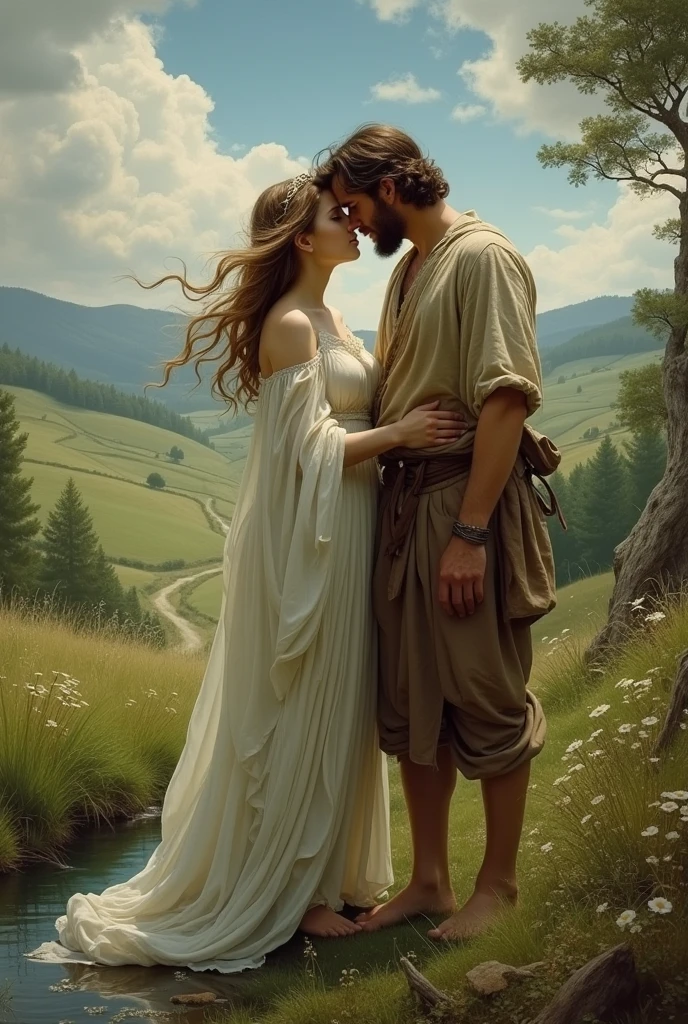 The nymph breaks the heart of the shepherd 