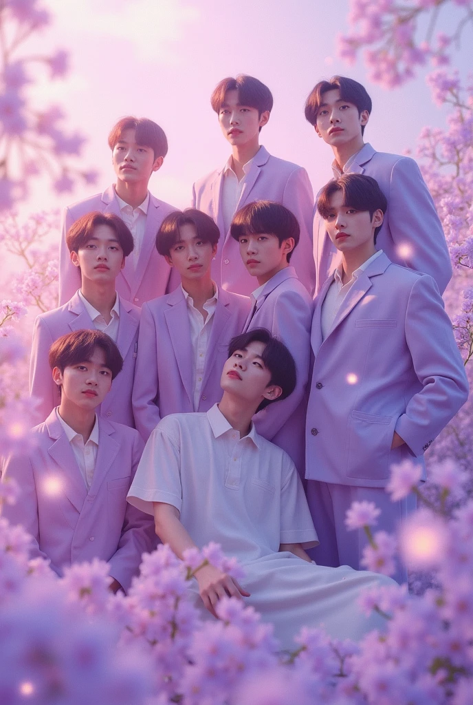 Purple bts wallpaper / lilac