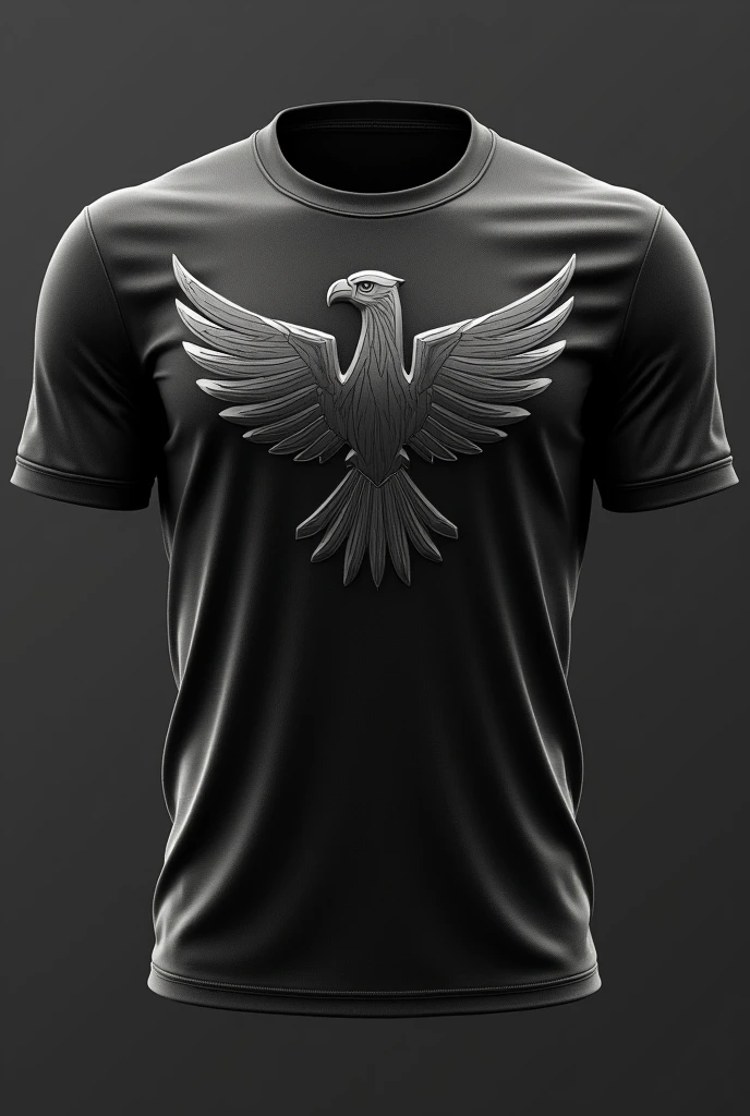 Corinthians team logo in graphitecustom shirt