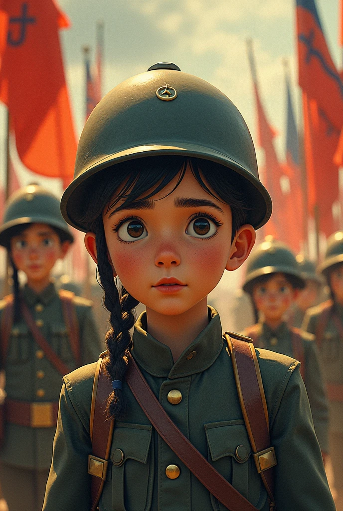 World War I: a mix of animation and documentary

