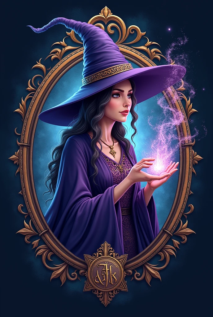 Witch School Logo, to get started in magic