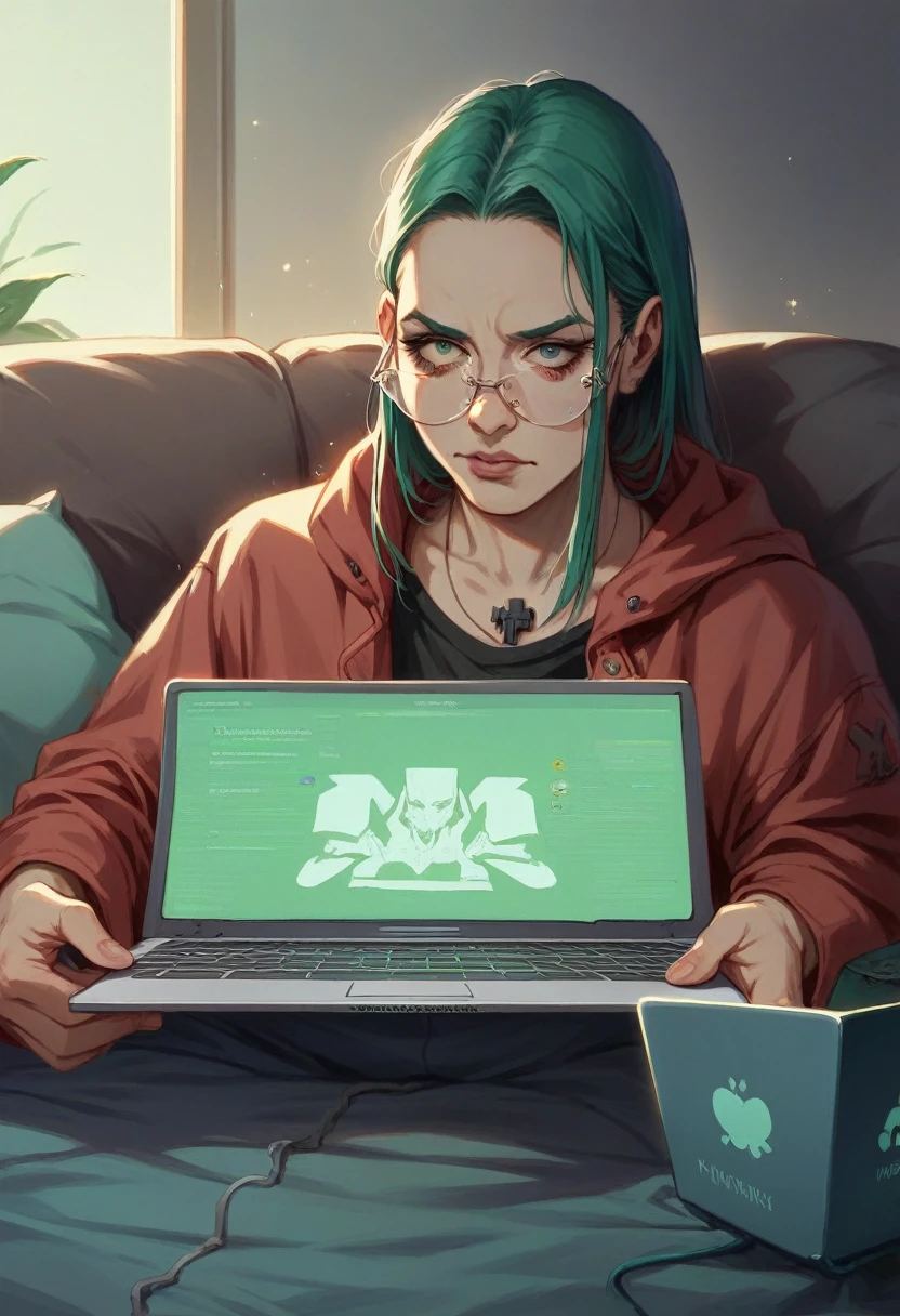 My nickname PANILO IN LARGE 3D LETTERS IN GOLDEN CURSES All purple. 
With a death and straw diamond glasses with a realistic sweatshirt Mexico. hacker theme and green red and white cyberpunk MATRIX with a laptop and gps