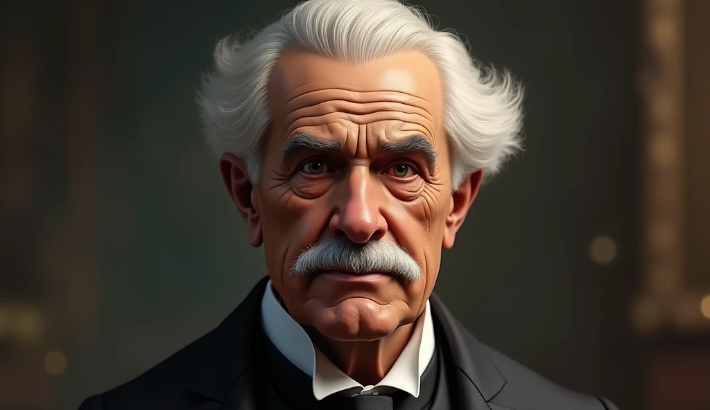 (CBZBB:1.25), portrait of Thomas Edison illustration, art station, cgi_animation,