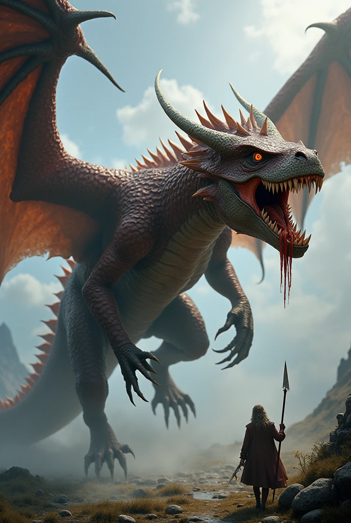 The cannibal wyvern From house of the dragon series