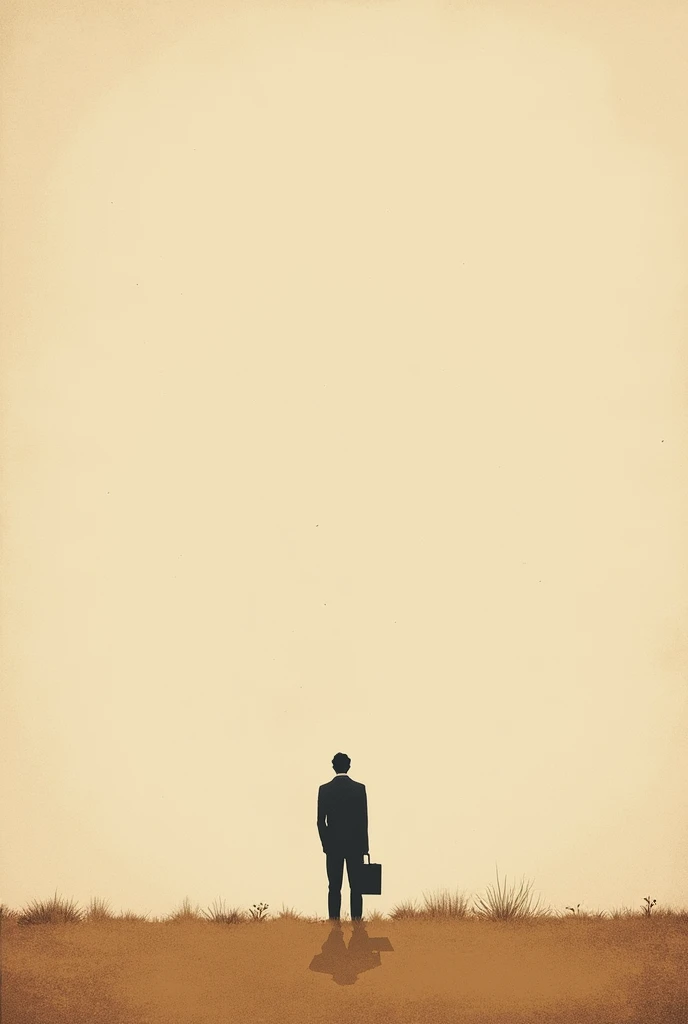 Simple Poster about self holistically in a bondpaper