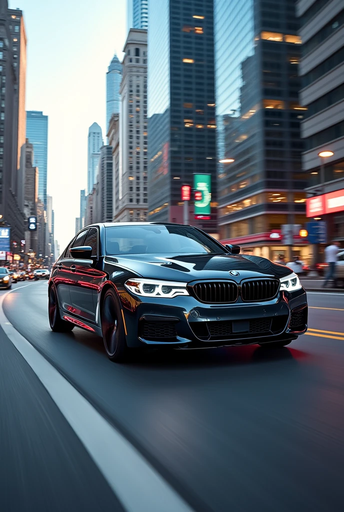 BMW 530i sporty city