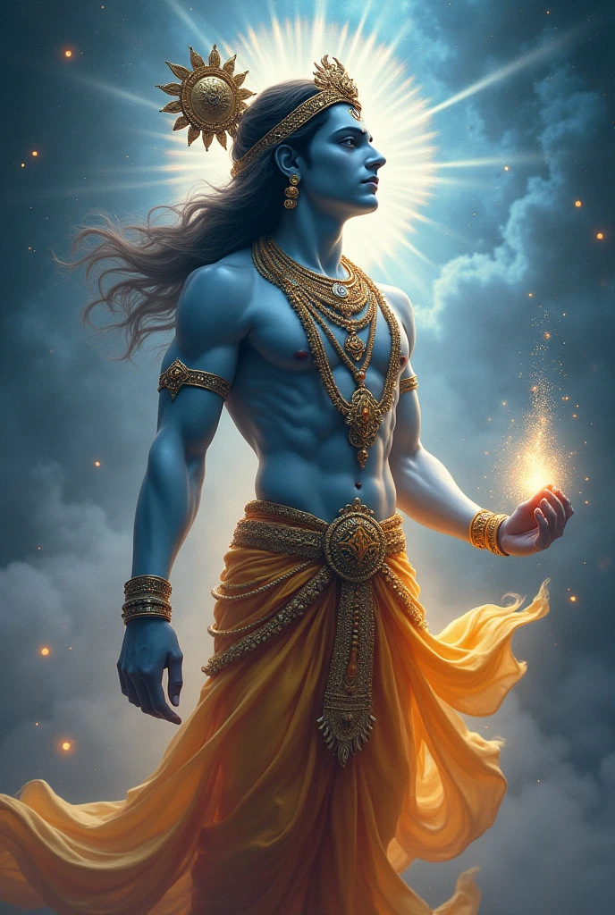 Shree Krishan name's lord,full dody lite,in duat 