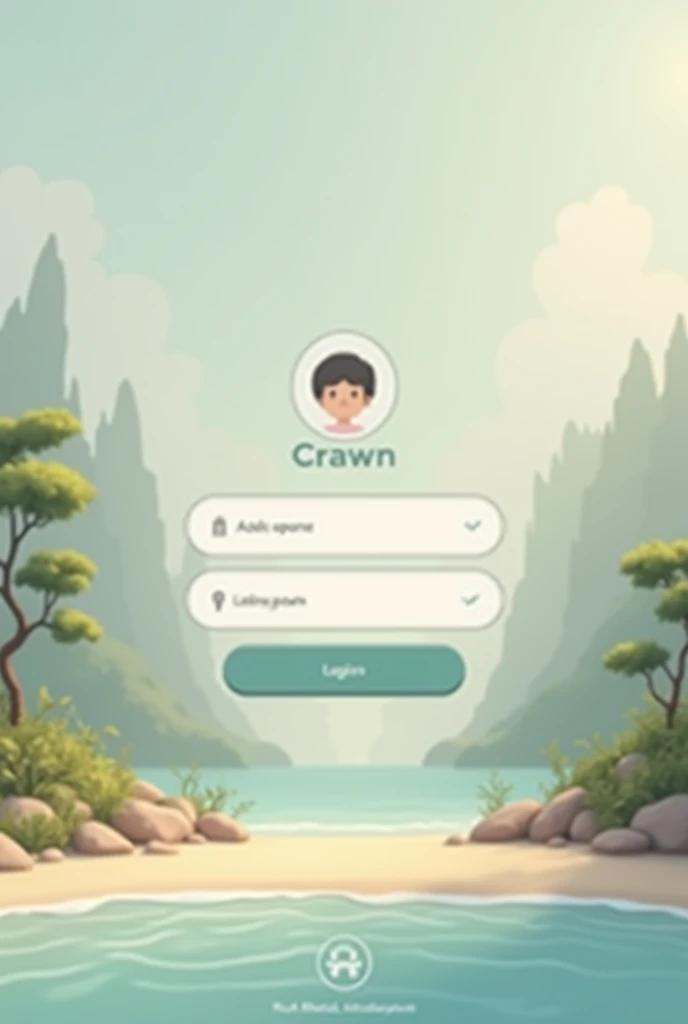 login screen for autistic people
