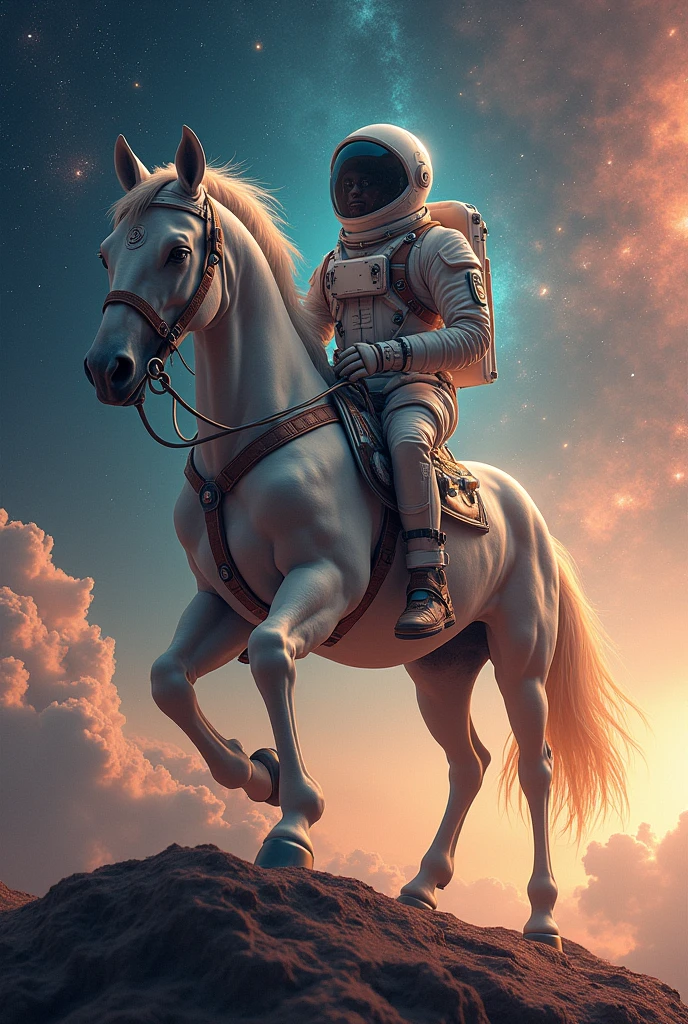 Sagittarius, astronaut, horse