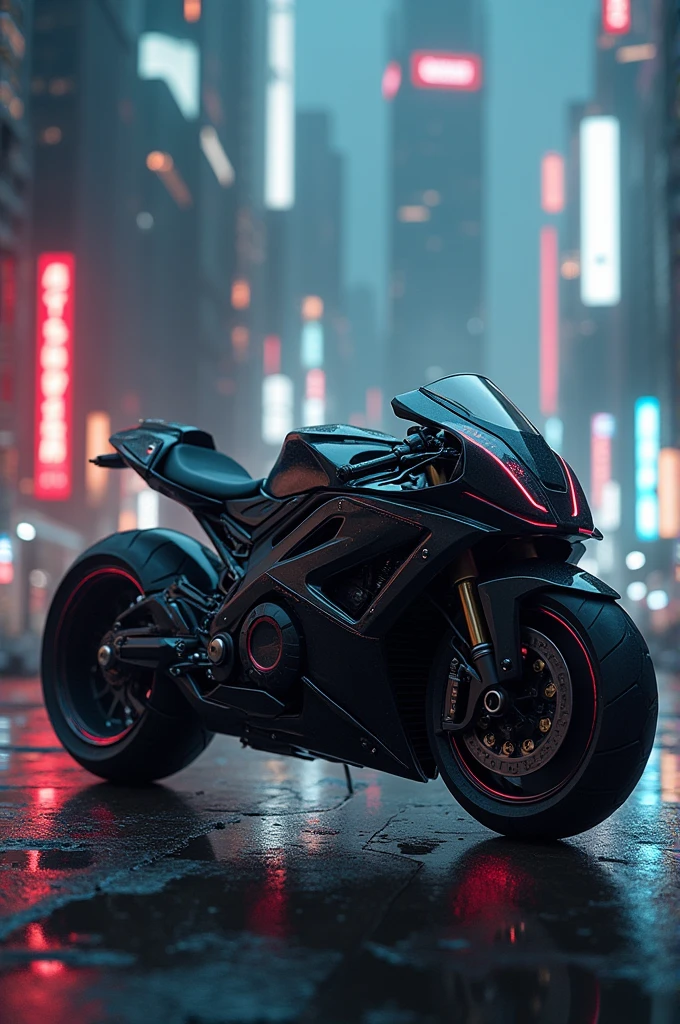 Motorbike made by chili