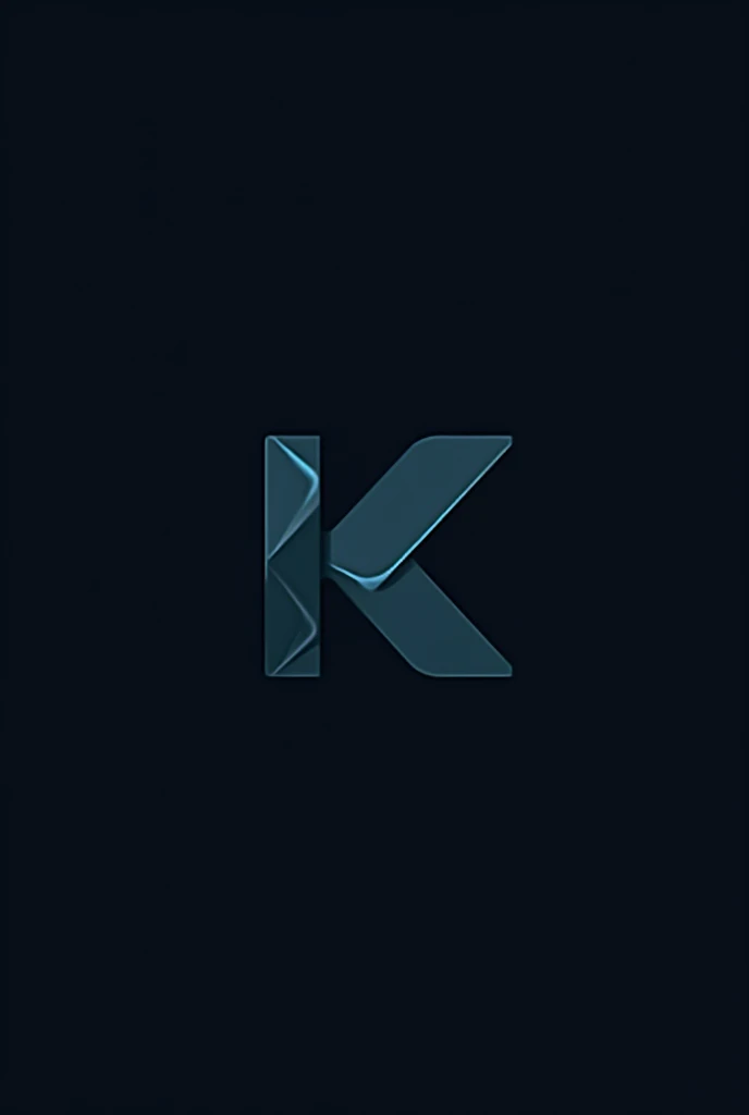 Design a unique logo for a company named Kanvix that deals with marketing media, make the logo icon based using the letter K and make it really unique and different and pleasing make the K visible and use dark colours and add different designs no blue