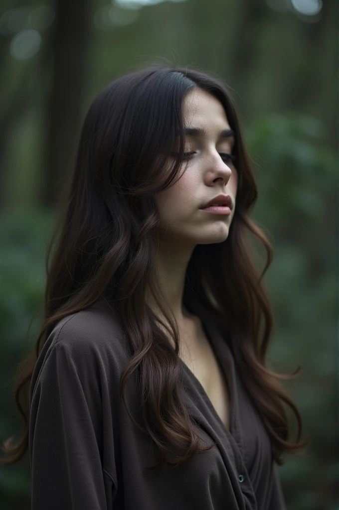 A story of a sad ending for a person told from the perspective of a young woman who suffers from the loss 