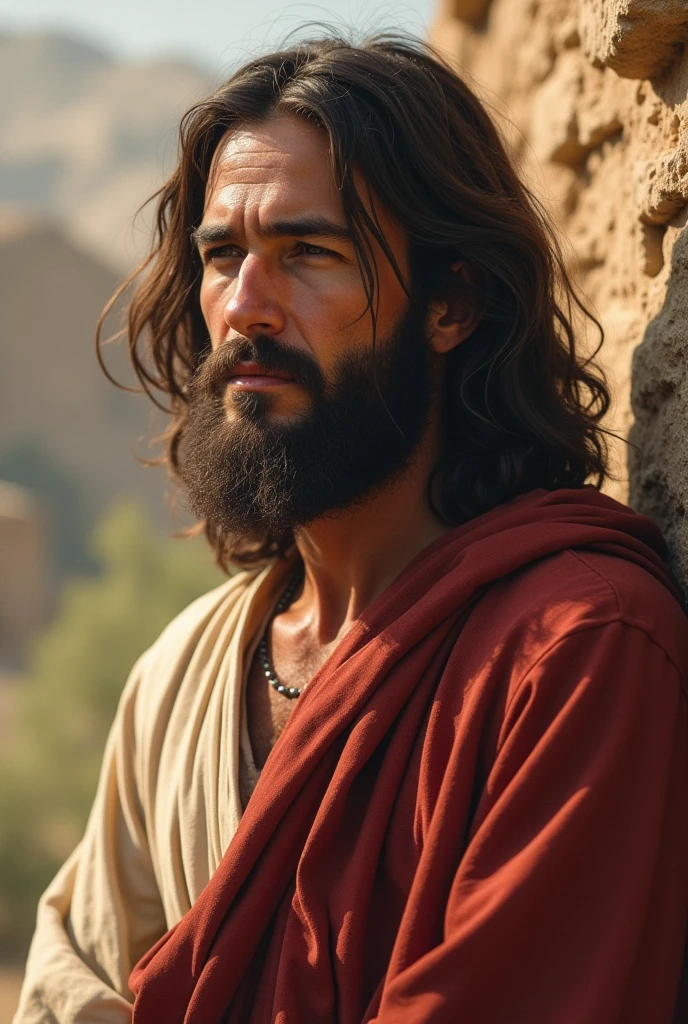 Jesus as he is and for real with the bible