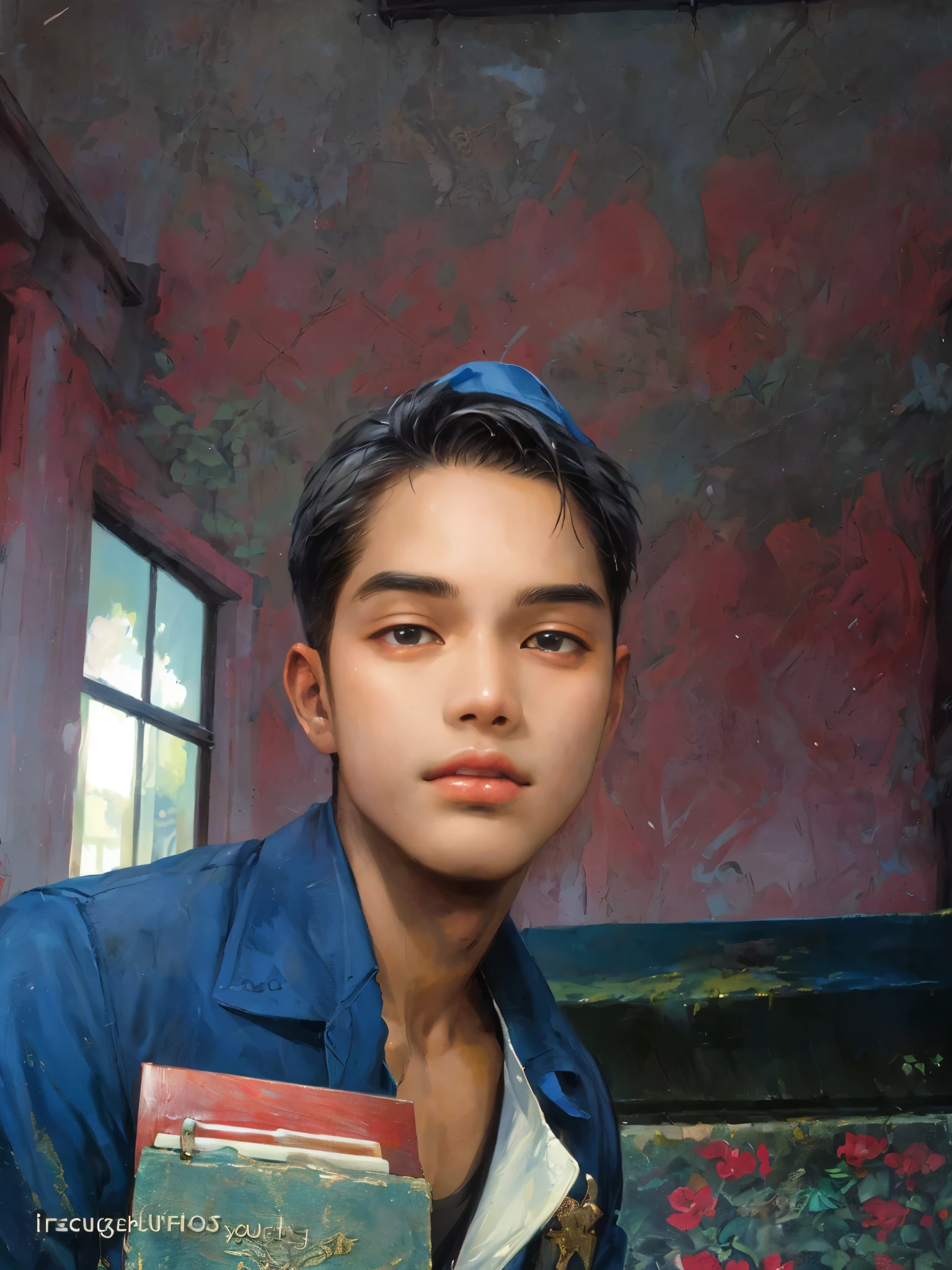 (masterpiece, top quality, best quality, official art, beautiful and aesthetic:1.2), boy, handsome, extreme detailed faces, boy carrying large cross during lenten season in the Philippines, colorful, highest detailed, (perfect face), shiny skin, HDR, detailed surroundings, on the street of the Philippines