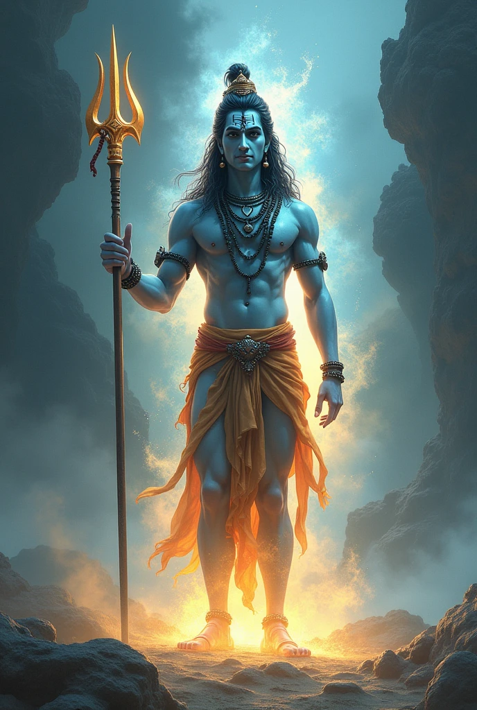 Shiv shankar name's lord( near stand trident),full dody lite,in art, dust lite
