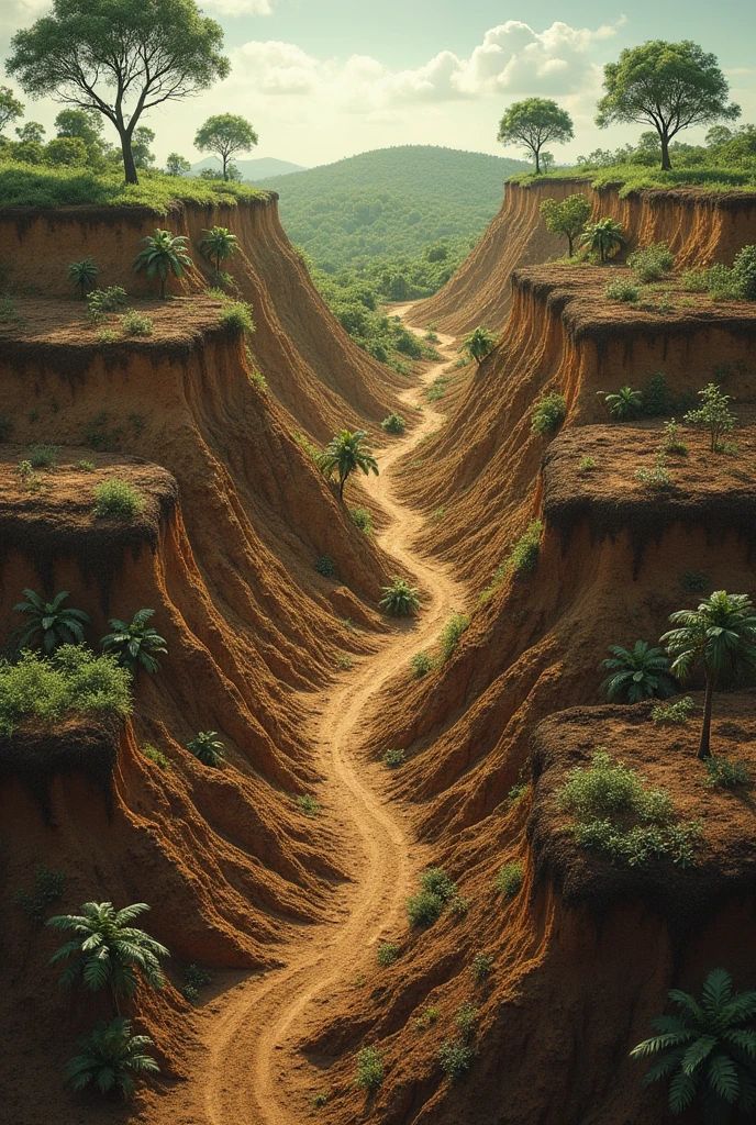 Soil degradation is a serious problem that affects the soil&#39;s ability to support life.. The erosion, salinization, the compression, the pollution, deforestation and inappropriate use of pesticides are the main factors contributing to soil degradation.

The consequences of soil degradation are devastating, including loss of agricultural productivity, the degradation of ecosystems, the increase in poverty and desertification.

To reverse this process, it is essential to adopt sustainable soil management practices. Direct planting, crop rotation, organic fertilization, erosion control and integrated pest management are examples of measures that can help protect soil and ensure a sustainable future.