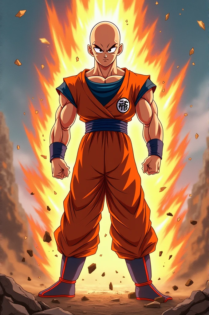 An image of Goku combined with Saitama