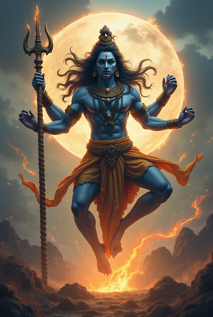Shiv shankar nam'lord(near stand trident),tandav