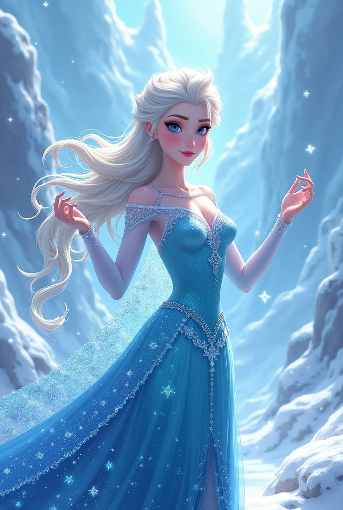 elsa anime 