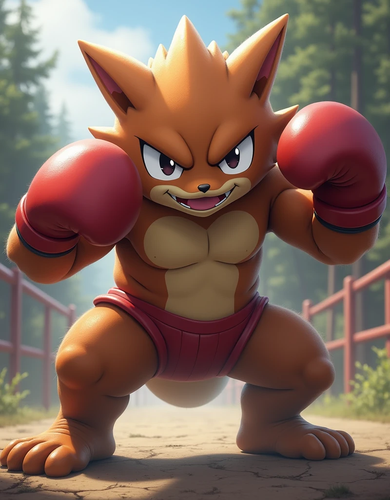Hitmonchan is the Boxer Pokemon.