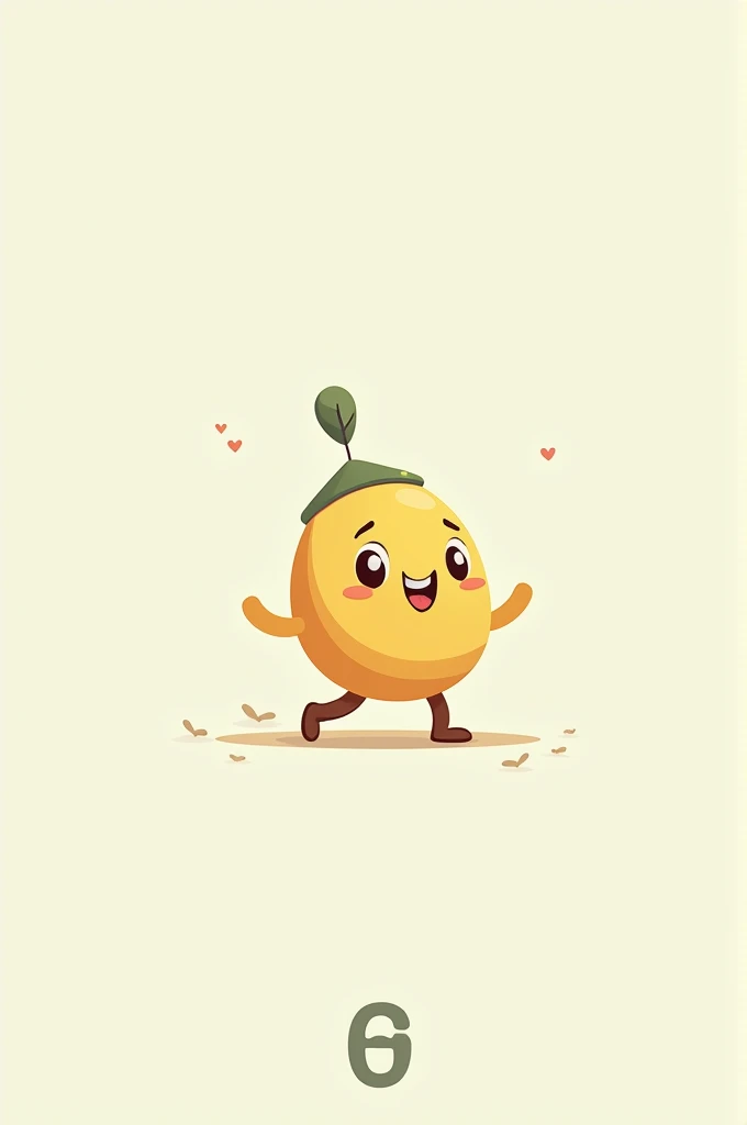 Create me a logo of a happy walking