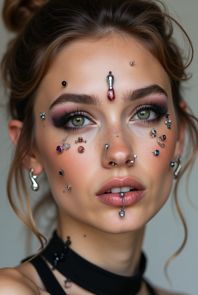 various types of piercings
