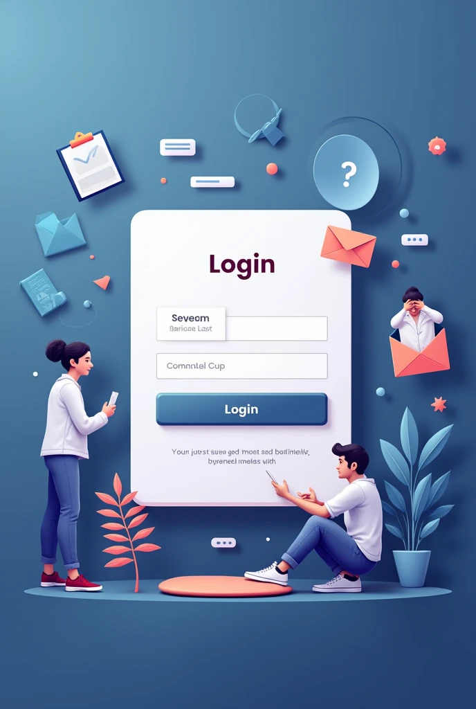 Login page wire frame design for online job portal
