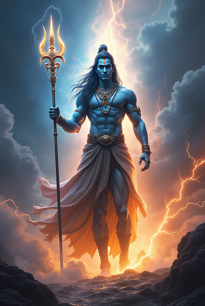 Shiv shankar nam'lord(near stand trident)power lite focus  art