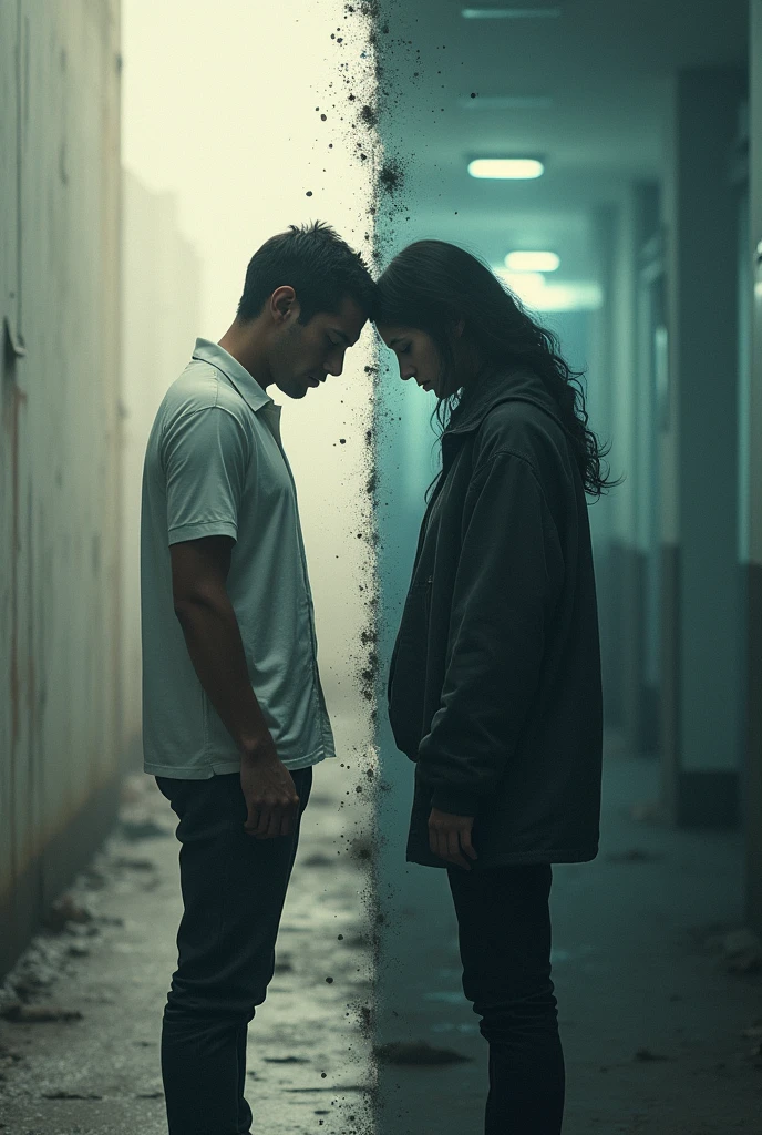 A person with mental health versus a person with no mental health and bad habits in which the importance of general well-being is reflected in which they have different functionalities such as working, play or study