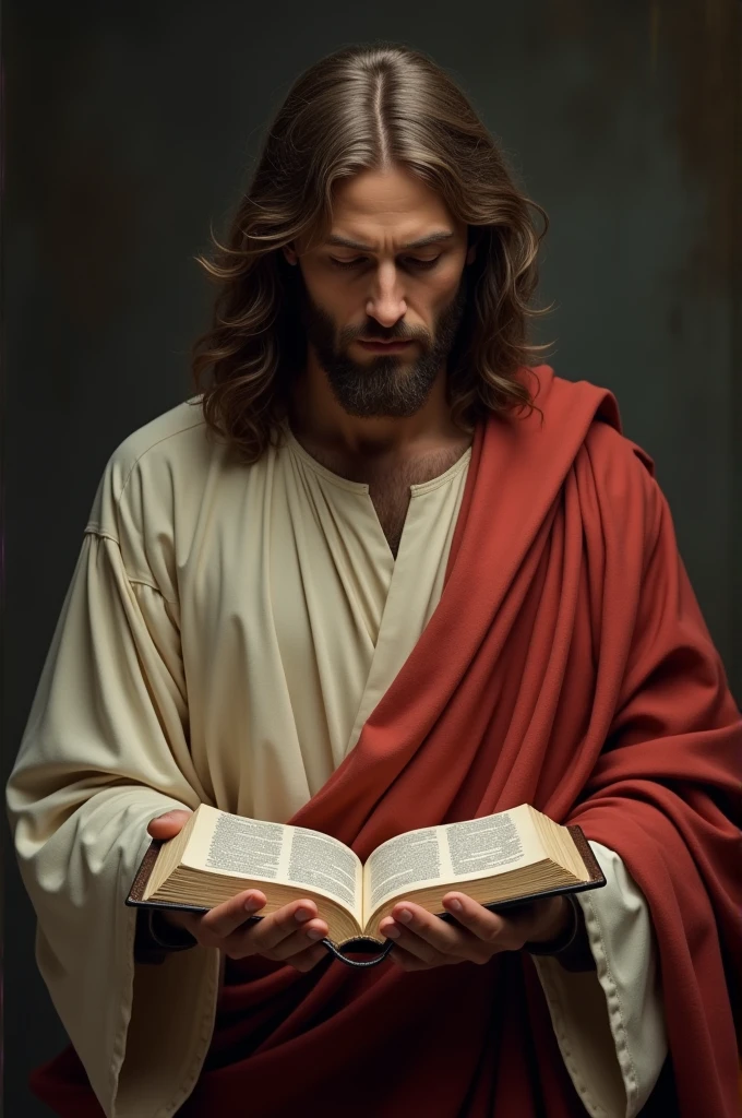 Jesus Christ with the Bible 
