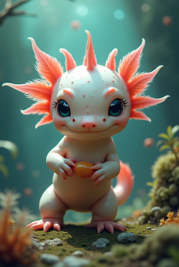 Axolotl with penis