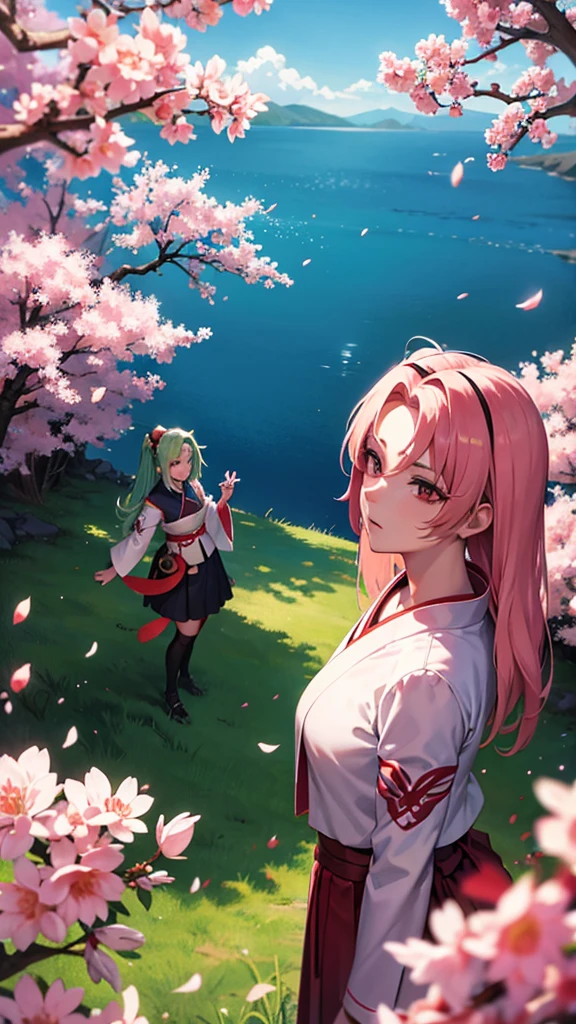 Sakura and Tsunade with
