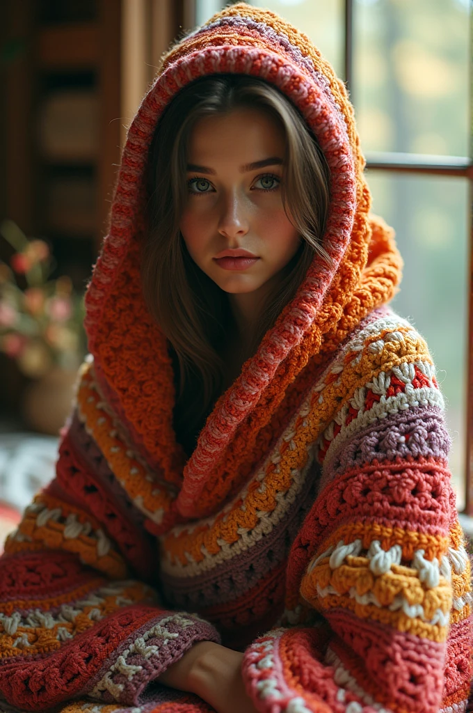 with crochet jacket