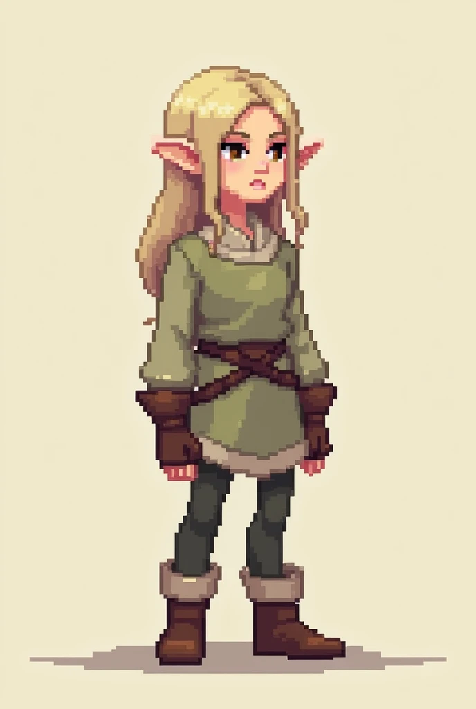 Elf pixel art No background