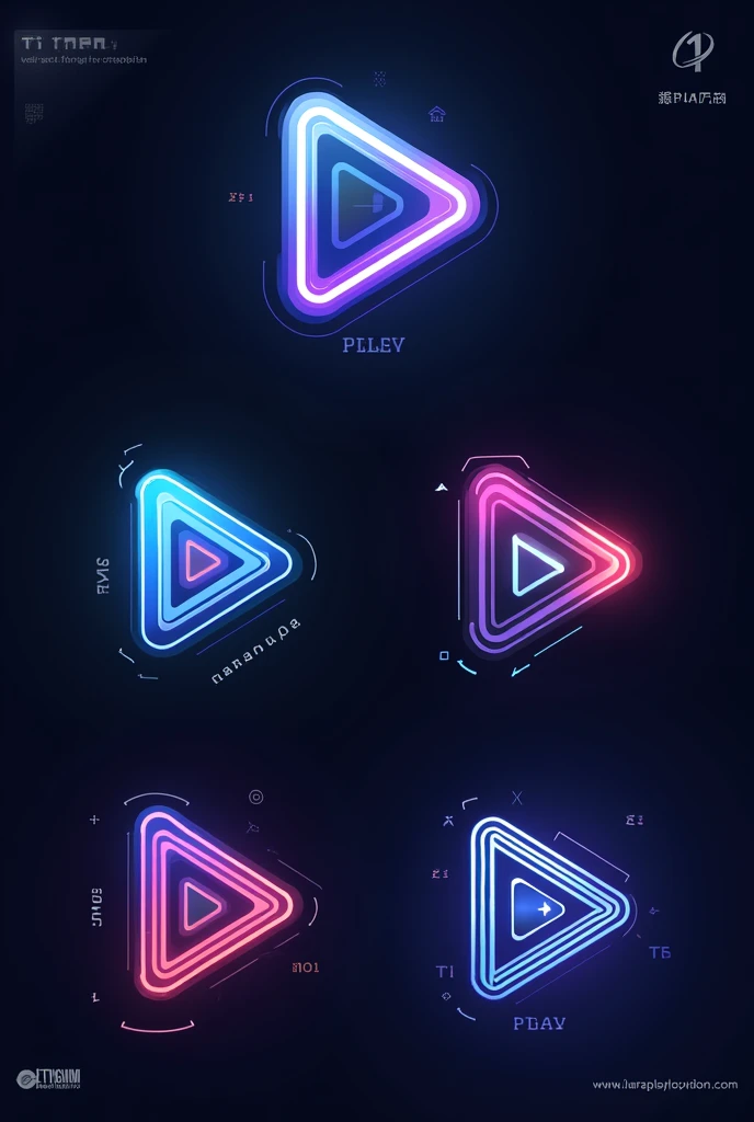 Concept 1: Icon "Play" Integrated Symbol: An icon of "play" (triangle pointing to the right) stylised, talvez featuring bordas suaves ou efeitos 3D, At the heart of design.
Typography: Modern sans-serif fonts, featuring a palavra "Play" in capital letters, talvez featuring uma leve inclinação para dar sensação de movimento.
colors: Uma featuringbinação de cores vibrantes featuringo azul-escuro featuring detalhes em laranja ou verde-limão para transmitir energia e inovação.
Concept 2: Wave Effect Symbol: A fluid wave or curve passing through the icon "play," symbolizing the constant flow of content.
Typography: Minimalist and clean font, featuring "Play" highlighted in a darker color and the wave in a contrasting color.
colors: shades of blue and purple, that are modern and evoke a technological and creative feeling.
Concept 3: Pulse Effect Symbol: An icon of "play" that emanates lines or pulses of energy, suggesting movement and connectivity.
Typography: Fonte futurista featuring letras arredondadas, creating a feeling of smoothness and modernity.
colors: Vermelho ou amarelo featuring preto, to create contrast and attract attention.
Concept 4: Elegant Minimalism Symbol: An icon of "play" Simpler, centralized, featuring o nome "Play" below in an elegant and thin typography.
Typography: Thin and elegant serif or sans-serif font, to give a touch of sophistication.
colors: black andwhite, featuring um pequeno detalhe em uma cor mais vibrante featuringo amarelo ou azul-cobalto.
Concept 5: Neon Style Symbol: An icon of "play" featuring um efeito de brilho ou neon ao redor, suggesting entertainment and modernity.
Typography: Bold and stylized font, reminiscent of neon signs, to give a retro and modern look at the same time.
colors: colors neon featuringo rosa-choque, neon green, or electric blue, on a dark background.
the word maraplay should appear
