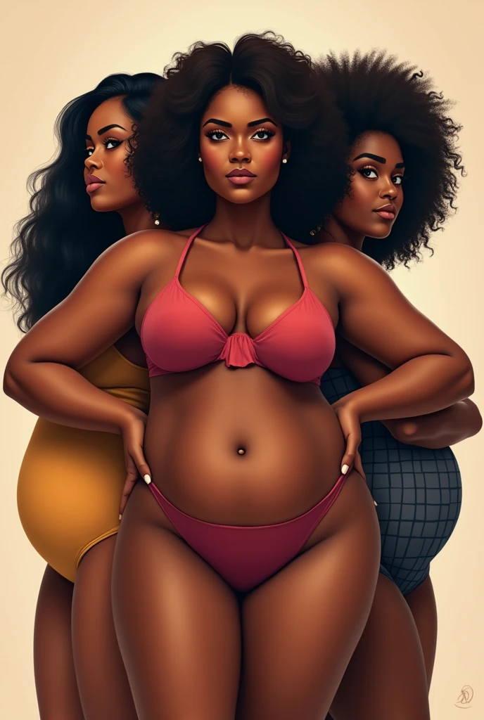Black fat women