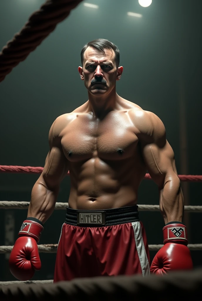 Hitler a boxer
