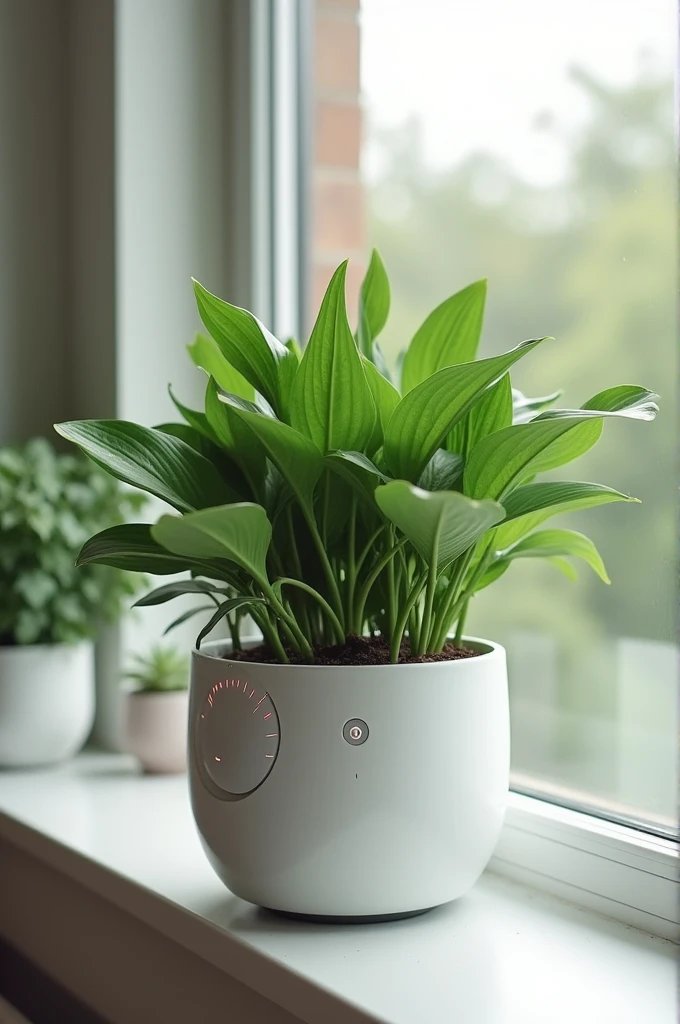 You can make a smart flowerpot