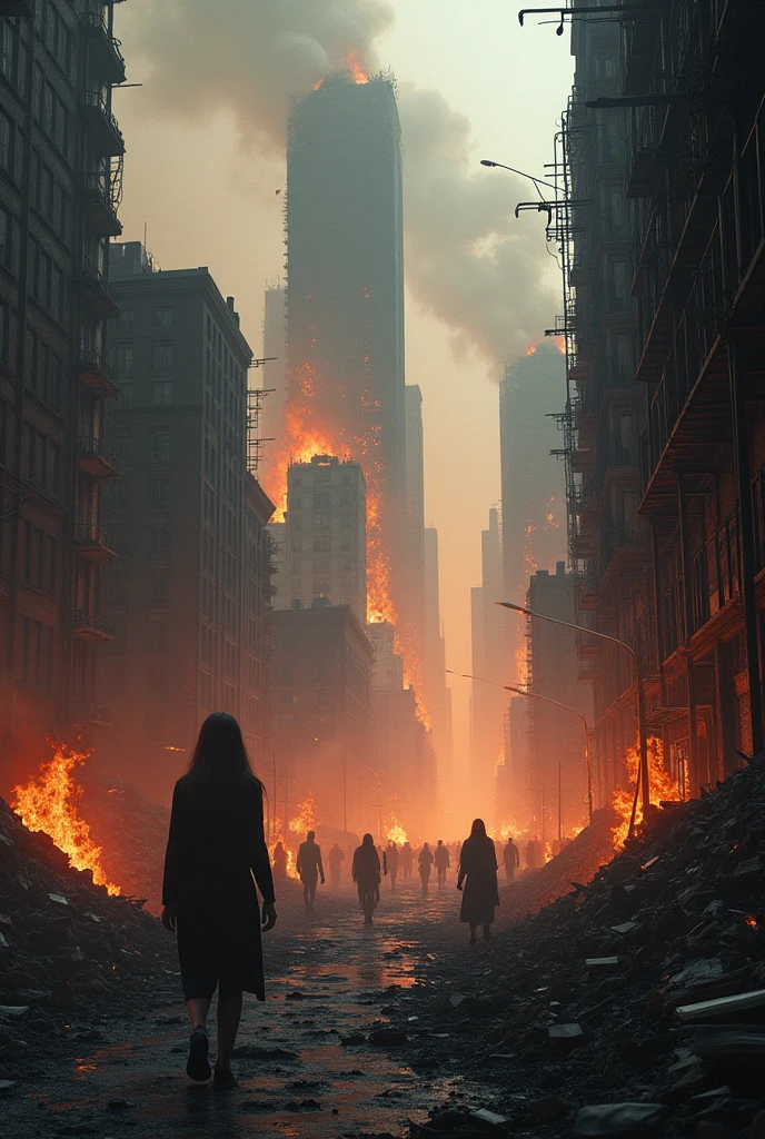 City destroyed by fire