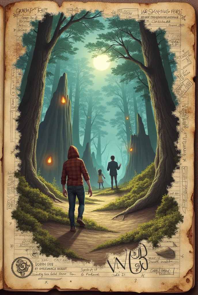 Gravity Falls Diary Style Images