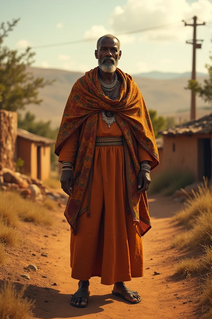 Somali man out side