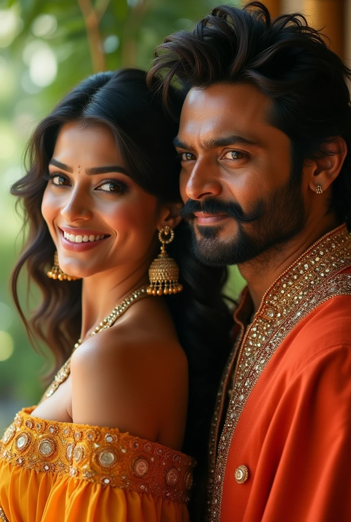 Rashmika and prabhas in one frame