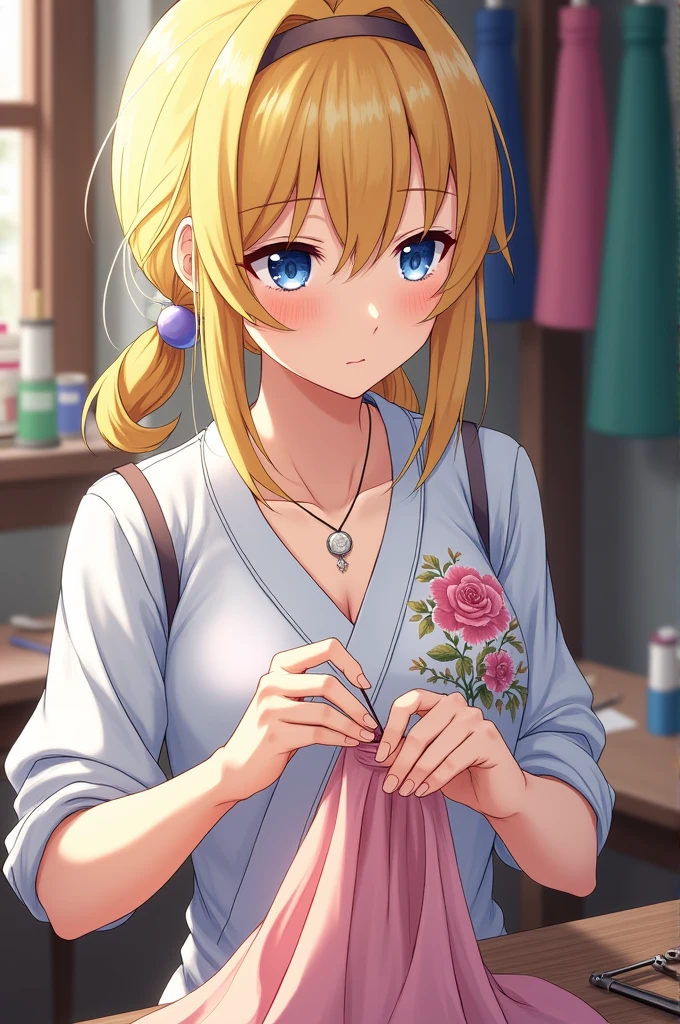 Ino Yamanaka dresses and sews 
